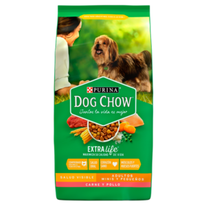 DOG CHOW ADULTO razas minis y pequeñas 475g - 1Kg - 2Kg - 4Kg - 8Kg - 17Kg