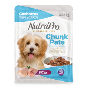 NutraPro dog chunk pate cachorro 85g