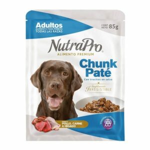 NutraPro dog chunk pate adulto 85g