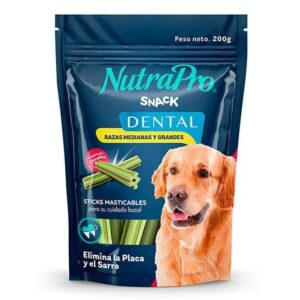 NutraPro snack dental razas medianas y grandes 200g