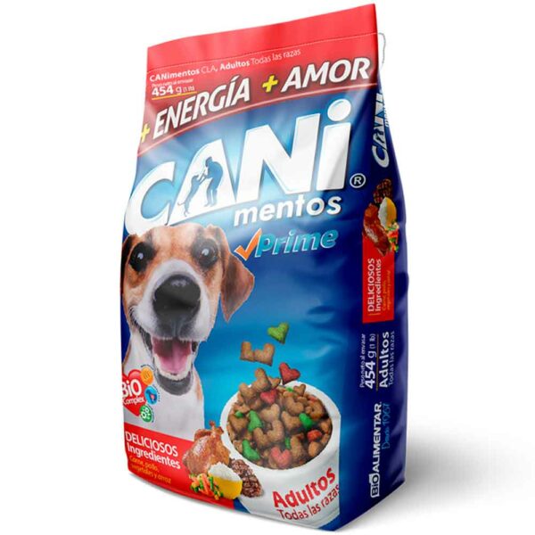 CANI PRIME ADULTO 1Lb - 2.2Kg - 4.5Kg - 9Kg - 31Kg