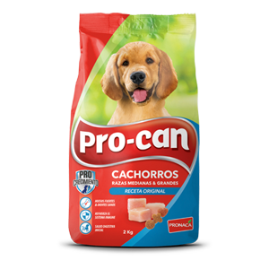 PROCAN CACHORRO razas medianas y grandes 1Lb - 8Kg - 15Kg - 30Kg