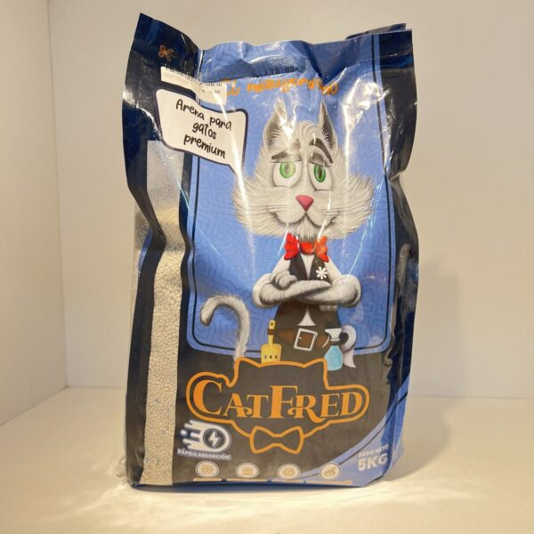 Arena para gato CATFRED 5Kg - 18Kg