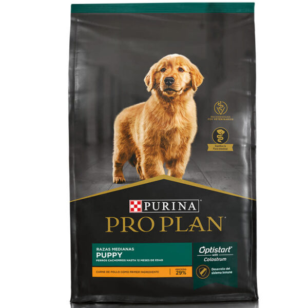 PRO PLAN PUPPY CACHORRO RAZAS MEDIANAS 3Kg