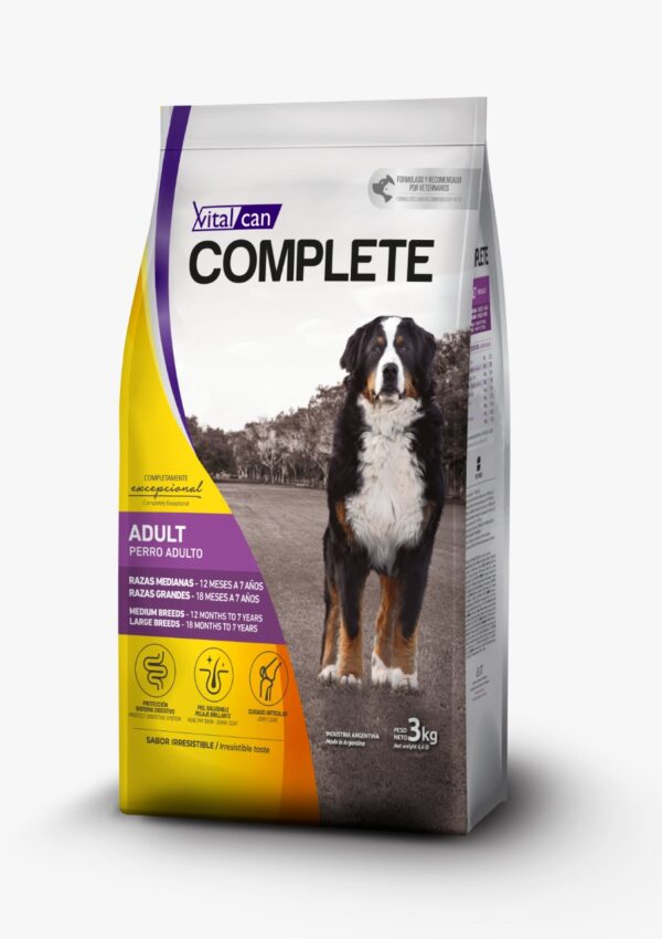 COMPLETE DOG ADULTO razas medianas y grandes 3Kg - 20Kg