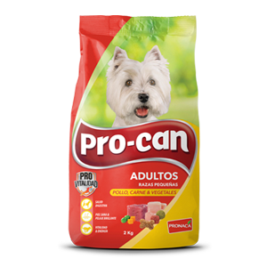 PROCAN ADULTO razas pequeñas 1Lb - 2Kg - 4Kg - 8Kg - 15Kg