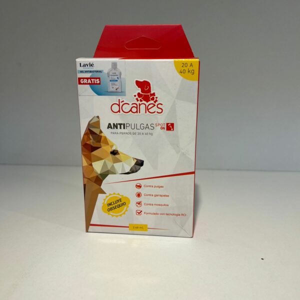 Dcanes antipulgas 20 a 40kg