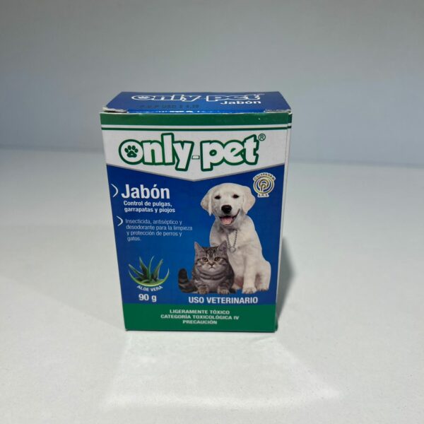 Only pet jabón × 90gr