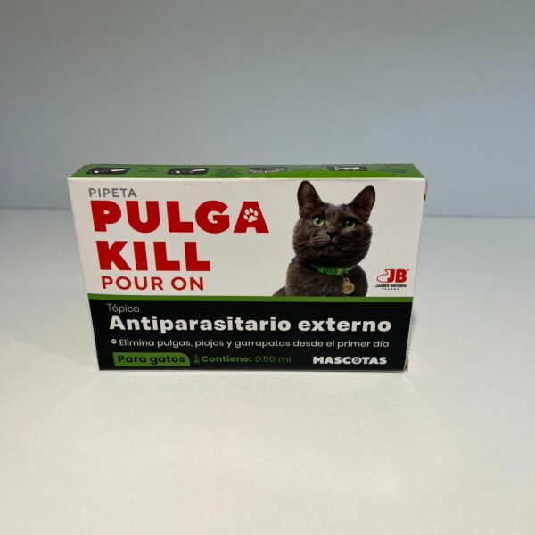 Pulga kill pour on gato