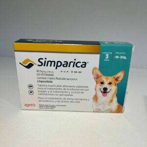 Simparica tableta para perros 40mg (10 - 20Kg)