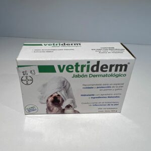 Vetriderm jabón × 100gr